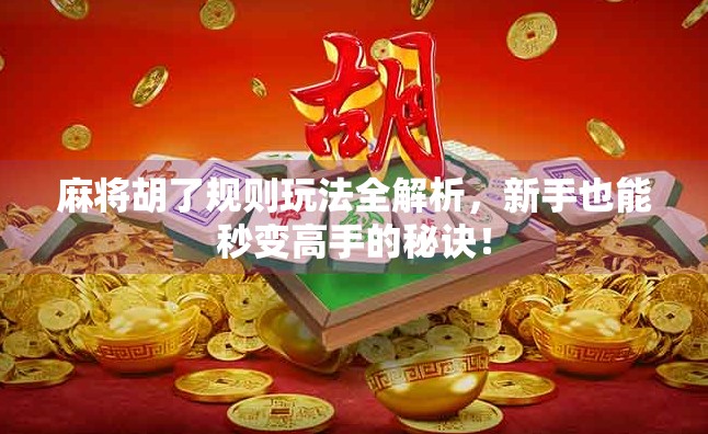 麻将胡了规则玩法全解析，新手也能秒变高手的秘诀！